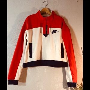 NWT NIKE fleece zip up jacket